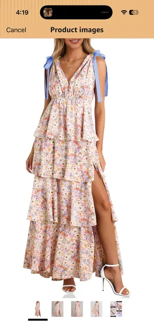 M floral dress from Amazon thumbnail 2