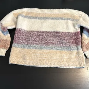 Oliver Striped Multicolor Women's‎ Sweater Red Size L thumbnail 5