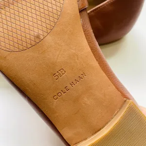 Cole Haan leather loafers in brown/tan thumbnail 5