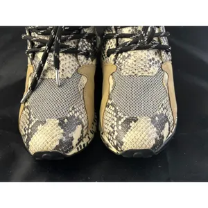 Steve Madden Women's Cliff Platform Sneakers Size 8 Snake Silver Snakeskin thumbnail 5