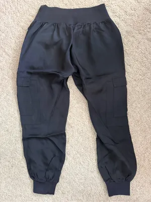 Cinq A Sept Tous Les Jours Giles Satin/Twill Jogger Size large thumbnail 3