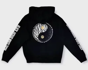 Black Jaguar and White Tiger Foundation - Black Zip-Up Hoodie - Brand new! thumbnail 1