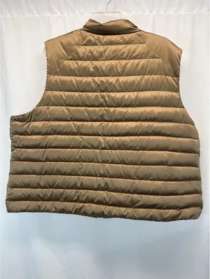 Lauren Ralph Lauren Women's 3X Puffer Vest Down Feather Brown Earthy Funnel Neck thumbnail 4