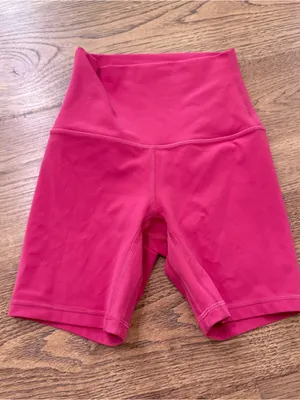 Lululemon Align High Rise Short Raspberry Coulis thumbnail 2