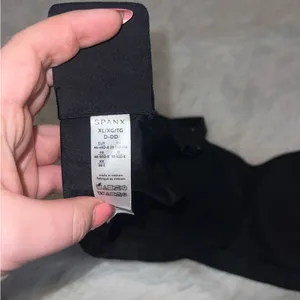 Spanx Black Sports Bra Wireless Extra Large XL D-DD thumbnail 4