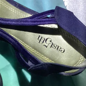 East 5th Blue Sandal Heels Size 6 thumbnail 2