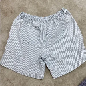 Aerie Striped Jean Shorts thumbnail 2