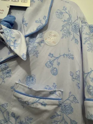 Tahari floral soft and cozy short pajama set size XL thumbnail 3