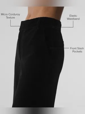 New Micro Corduroy Mid-Rise Dreamer Wide Leg Trouser thumbnail 8