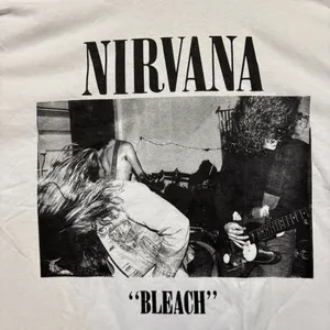 Nirvana Bleach Album Grunge Band T-Shirt Size Large thumbnail 2