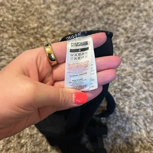 Gymshark Black Sports Bra Crossed Back Strap Small thumbnail 7