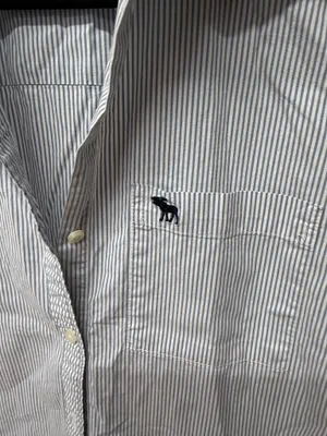 Abercrombie Stripe Button Down Shirt thumbnail 3