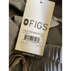 FIGS Scrub Pants Womens XXS Gray Charlotte 21 Pocket Slim Jogger Nursing Tech thumbnail 7