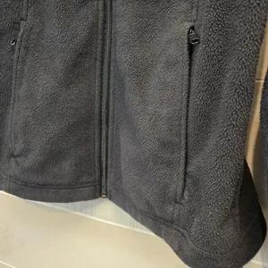 {S} Columbia Hooded Full Zip Up Drawstring Jacket Dark Gray Black thumbnail 6