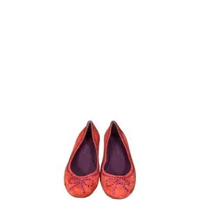 Marc Jacobs Suede Red & Purple Beaded Bow Detail Flats Shoes Women Sz 36 thumbnail 12