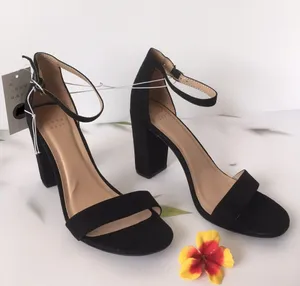 Black Suede Heels, Size 7 thumbnail 3