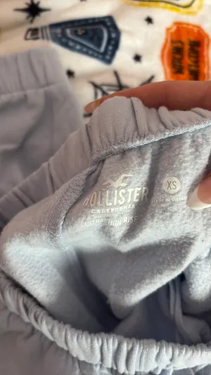 Hollister Light Blue Sweatpants thumbnail 2