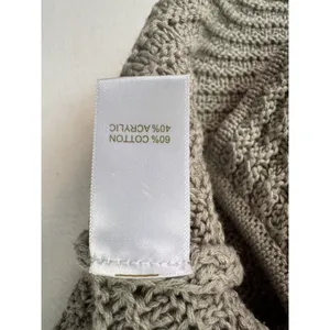 House Of Harlow 1960 Sage Green Crochet Knit Button Front Sweater Vest Small thumbnail 5