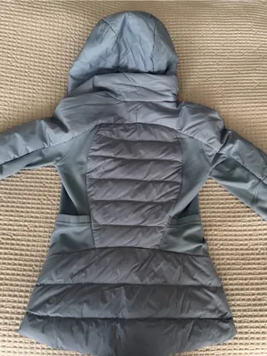 Lululemon Blue Down for it All Running Jacket thumbnail 2