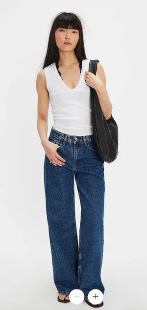 NWT Free People x Dala Sling Jeans thumbnail 1