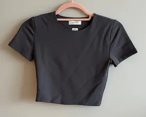 Aritzia Babaton grey contour top thumbnail 1