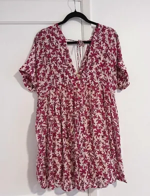 Free People floral dress thumbnail 3
