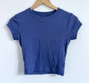 Madewell Supima Rib Crop Tee Size XS thumbnail 1