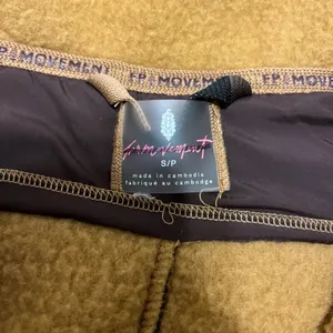 Free People Movement Hit the Slopes High Pile Fleece Snow Bibs Sz S thumbnail 14