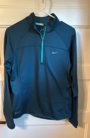 Nike dr fit quarter zip pull over thumbnail 1