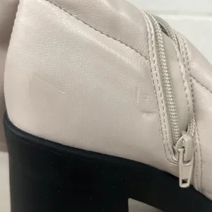 Steve Madden sz8 white Klayton lug sole ankle boot booties mid platform boot 90s thumbnail 6