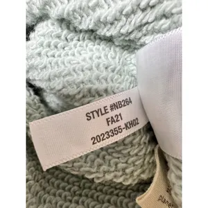 Madewell MWL Airyterry Quarter Zip Sweatshirt Mint Green Women's Size Small‎ thumbnail 11