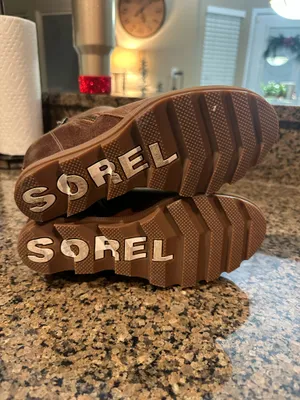 Sorel leather wedged booties  thumbnail 3