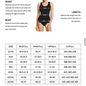 Baleaf One Piece Swimsuit Womens Sz 34 / Small thumbnail 7