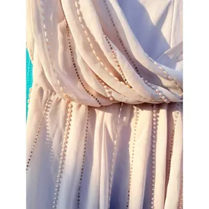 ASOS Beige Embellished Maxi Dress Draping Cowl Neck Evening Formal‎ thumbnail 2