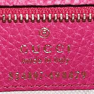 Gucci Pink Pebbled Leather Tote Bag 💗✨ thumbnail 6