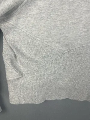 Lululemon Oversized Half-Zip heather gray scuba hoodie Size: XL/XXL thumbnail 7