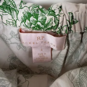 Rachel Parcell Off Shoulder Ruffle Tiered Floral Midi Dress Size 4 Sage‎ Toile thumbnail 9