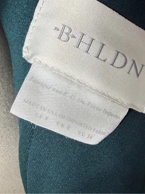 BHLDN Rossi Crepe Emerald Gown thumbnail 8
