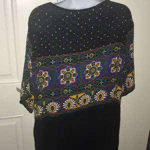 Beautiful Nordic patterned Boohoo s 18 dress thumbnail 8