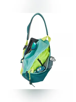 L.L.Bean Black Stowaway Packable Sling thumbnail 10