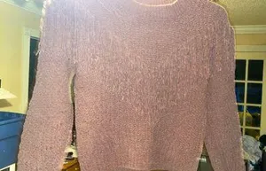 Western Fringe Long sleeve Brown Size XS thumbnail 1