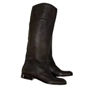 Vero Cuoio Riding Leather Dark Brown Boots Womens |US 8.5 thumbnail 9