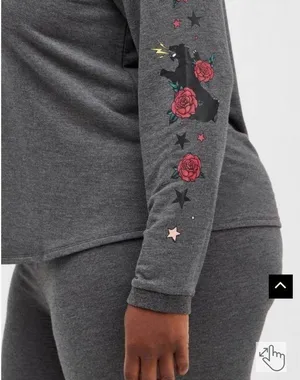 Torrid Dream Fleece Long Sleeve Scoop Neck lounge Sweater size 2X thumbnail 3