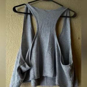 OFF LINE BY Aerie Heather Gray Tank Top thumbnail 6