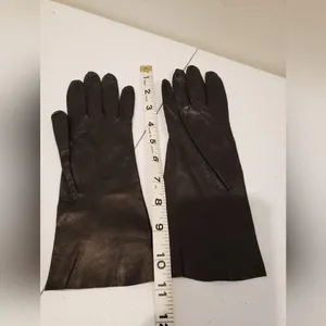 Max Mayer Leather Gloves Made In Italy thumbnail 3