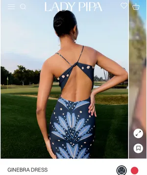 Lady Pipa Wedding Guest Maxi Dress thumbnail 2