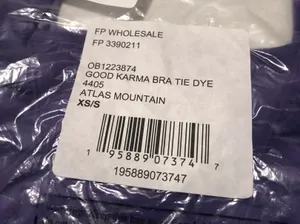 Free People Good Karma Bra Tie Dye Atlas mountain size XS/S thumbnail 8