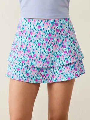 Lilly Pulitzer Luxletic Adlai Skort Multi Hottie Dottie Size Large Tennis Golf thumbnail 1