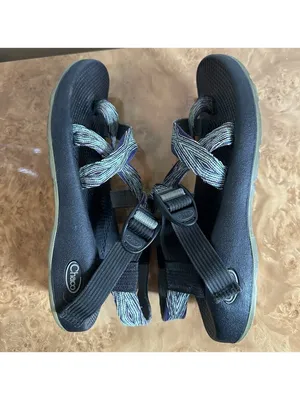Chaco Z/1 Classic Sport Sandals Purple Gray Jacquard Webbing Vibram Women's 8 thumbnail 4
