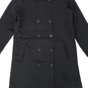 1 Madison Rain Trench Coat Womens Small Black Lined Jacket thumbnail 11